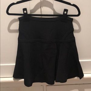 Black DVF mini skirt - small